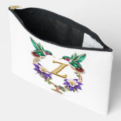 Colorado Kolibrie & Akelei Letter Z Bruiloft Etui (Open)