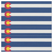 Colorado labels voor dierhals stof (Close Up)