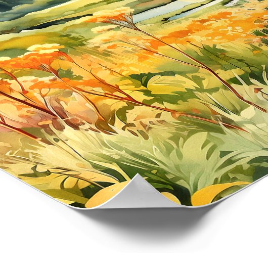 Colorado Landscape Art Poster (Hoek)