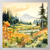 Colorado Landscape Art Poster (Voorkant)