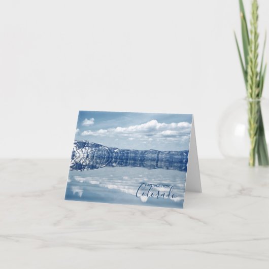 Colorado Landscape Greetings Kaart (Voorkant)