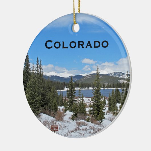 Colorado Landscape Ornament (Links)