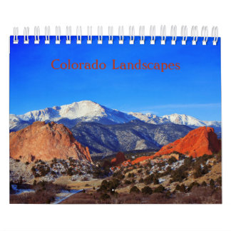 Colorado Landschappen Kalender