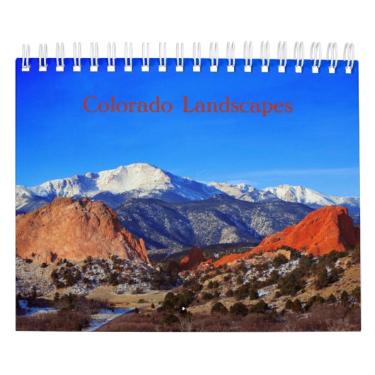 Colorado Landschappen Kalender (Hoes)