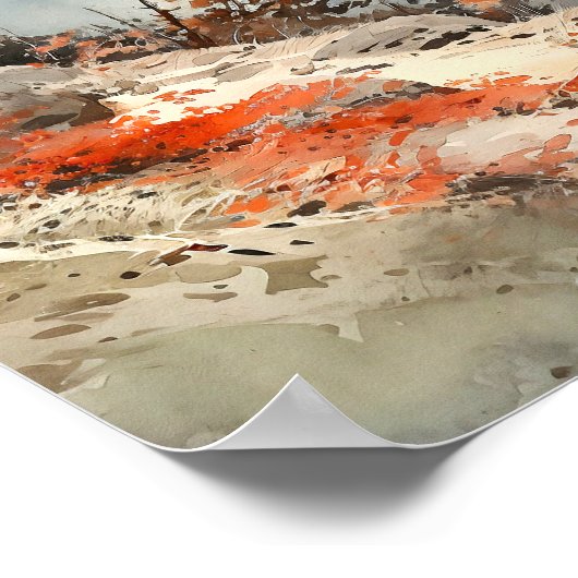 Colorado Landschapskunst Poster (Hoek)