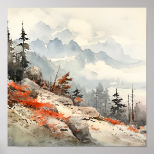 Colorado Landschapskunst Poster