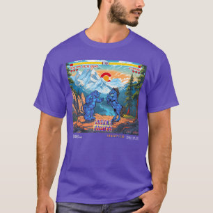 Colorado Legende Blucifer het Paard bij DIA Strijd T-shirt