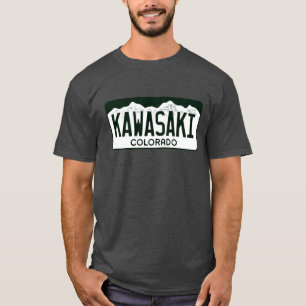 Colorado Licence Bord: Kawasaki T-shirt