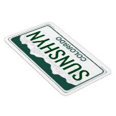 Colorado License Bord Flexible Magneet (Rechterzijde)