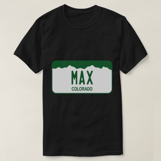 Colorado Licentie Bord - Max (1) T-shirt (Design voorkant)