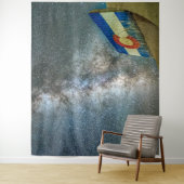Colorado Living // Milkyway Galaxy Long Exposure Wandkleed (In situ)