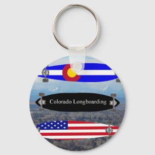 Colorado Longboarding Sleutelhanger