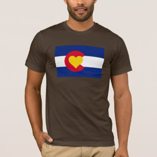 Colorado Love Flag t-shirt