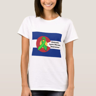 Colorado Lyme-ziekte bewustzijnsshirt T-shirt