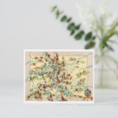 Colorado Map Briefkaart (Staand voorkant)