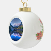 Colorado Maroon Bells kerstversiering - Ball Keramische Bal Ornament (Rechts)