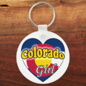 Colorado Meisje Sleutelhanger (Voorkant)