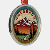 Colorado Metalen Ornament (Rechts)