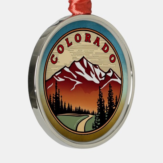 Colorado Metalen Ornament (Rechts)