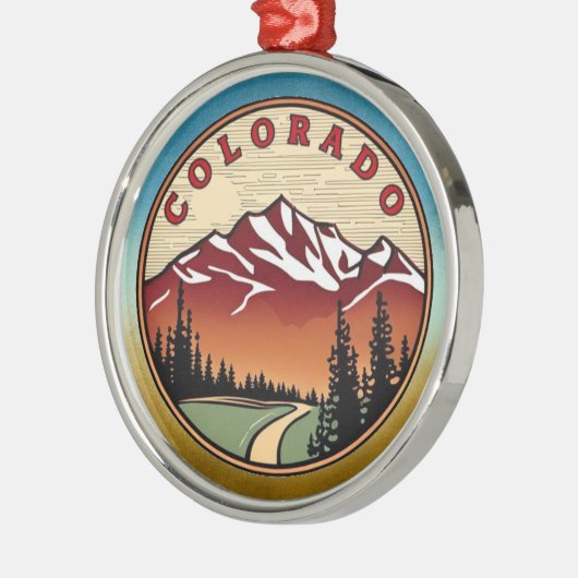 Colorado Metalen Ornament (Links)