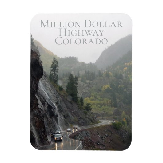 Colorado Million Dollar Highway Magneet (Verticaal)