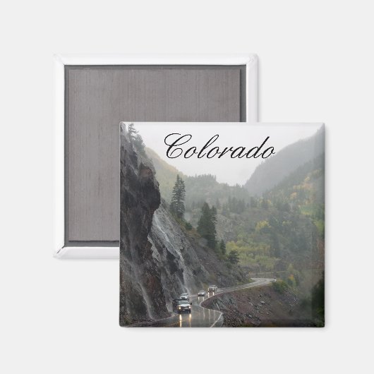 Colorado Million Dollar Highway Magneet (Voorkant / Achterkant)