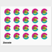 Colorado MINI Ronde Sticker (Vel)