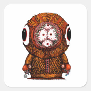 Colorado Monster Vierkante Sticker