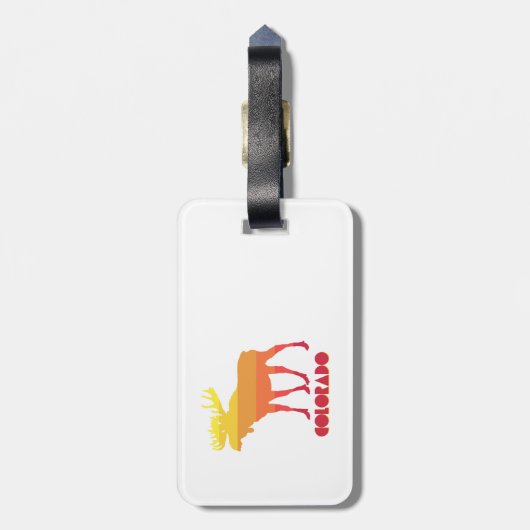 Colorado Moose Bagagelabel (Achterkant verticaal)