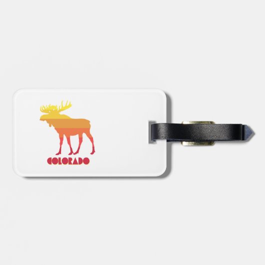 Colorado Moose Bagagelabel (Achterkant horizontaal)