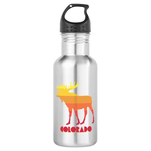 Colorado Moose Waterfles (Voorkant)