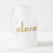 Colorado Mooser Frosted Beer Mok (Voorkant links)