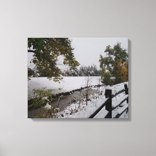 Colorado Morning Canvas Art Afdruk (Voorkant)