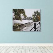 Colorado Morning Canvas Art Afdruk (Insitu (Houten vloer))