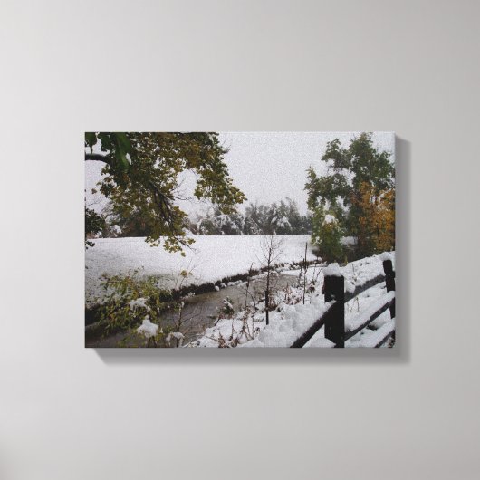 Colorado Morning Canvas Art Afdruk (Voorkant)