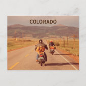 Colorado motorfietsen  foto briefkaart (Voorkant)