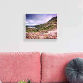 Colorado Mountain Art Uitgerekte Canvas Print (Insitu (Woonkamer))