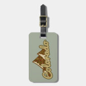 Colorado Mountain Bagagelabel (Voorkant verticaal)