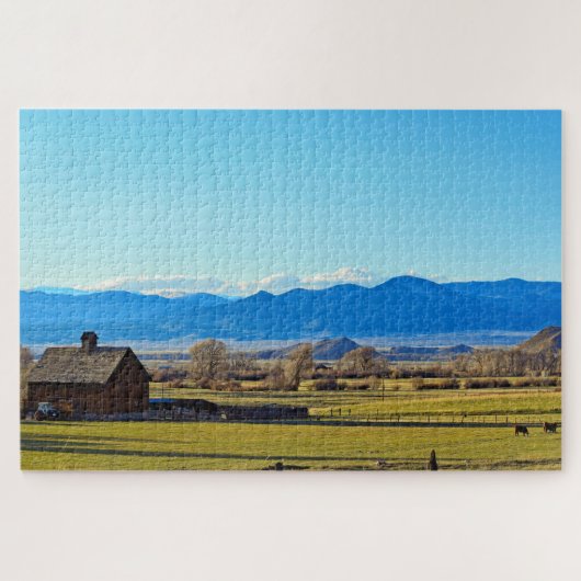 Colorado Mountain Boerderij - 20x30 - 1014 pcs. Legpuzzel (Horizontaal)