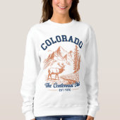 Colorado Mountain Deer Sweatshirt | Nature Lover  (Voorkant)
