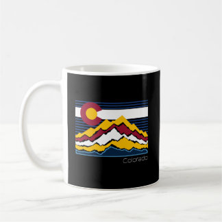 Colorado Mountain Flag  Graphic Koffiemok