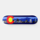 Colorado Mountain Flag Skateboard (Horizontaal)