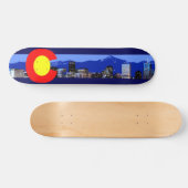 Colorado Mountain Flag Skateboard (Horizontaal)