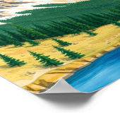 Colorado Mountain Landscape Wall Art Poster (Hoek)