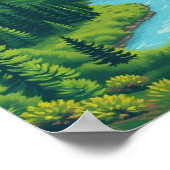 Colorado Mountain Landscape wall art Poster (Hoek)