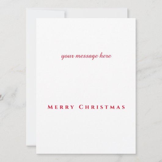 Colorado Mountain met Winter Snow Card Kaart (Achterkant)