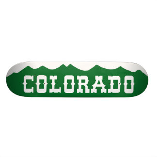 Colorado Mountain Range Schaats Deck Skateboard