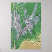 Colorado Mountain Ranges Poster (Voorkant)
