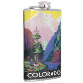  Colorado Mountain Scene Heupfles (Rechts)