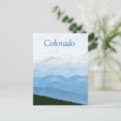 Colorado Mountain Scenery Briefkaart (Staand voorkant)